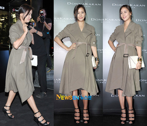 Thời trang Donna Karan, Ko So Young, Salvatore Ferregamo, Kim So Yeon, Thời trang sao Hàn, Thời trang sao