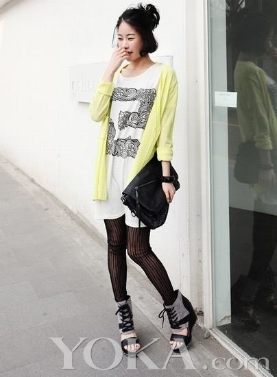 Legging, Jeans rách, Thời trang, Thời trang teen, Thời trang Hàn Quốc, Thời trang dạo phố