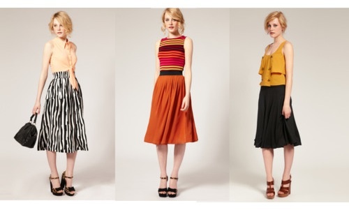 Midi skirt, Xu hướng thời trang, Tư vấn thời trang, Váy, Thời trang