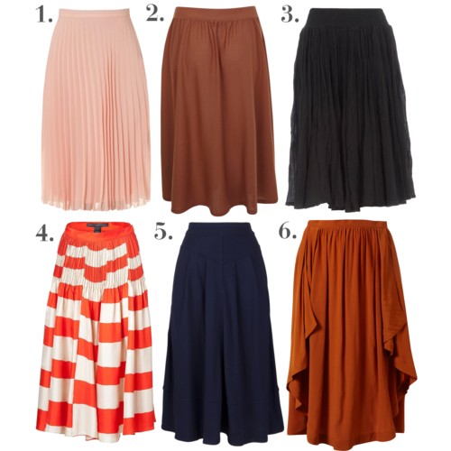Midi skirt, Xu hướng thời trang, Tư vấn thời trang, Váy, Thời trang