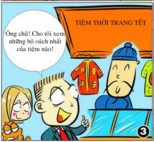 truyện tranh,truyện cười,hài hước,tranh vui,tết 2012,nhâm thìn