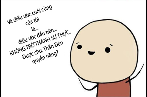 truyện tranh,truyện cười,hài hước,tranh vui,thần đèn