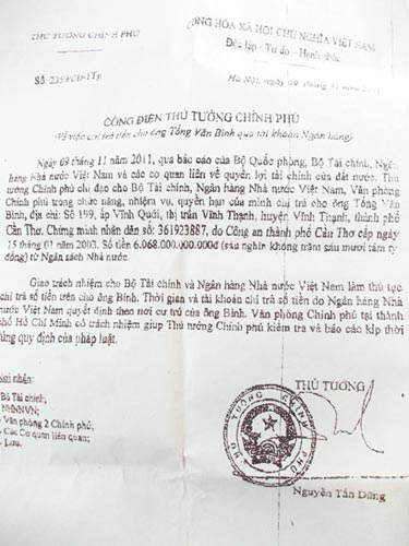 công điện giả,lừa đảo,chiếm đoạt tài sản,tin tức