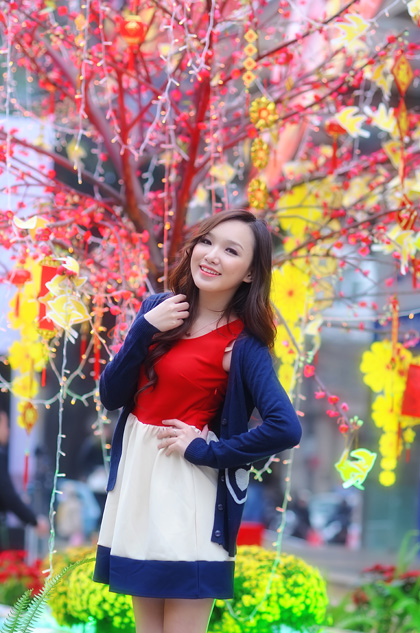 miss teen,thảo my,mùa xuân