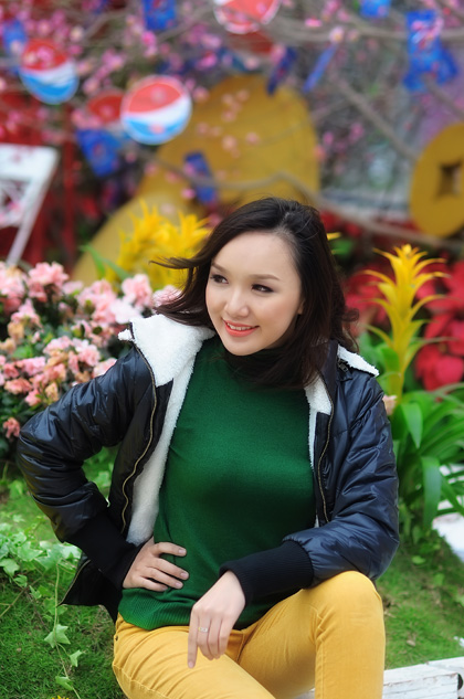 miss teen,thảo my,mùa xuân