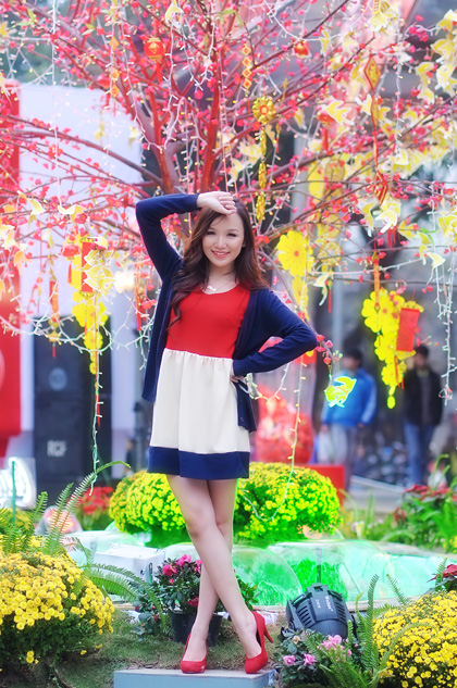 miss teen,thảo my,mùa xuân