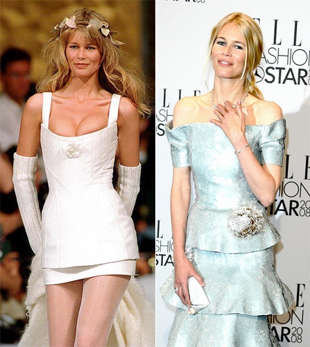 siêu mẫu 40 tuổi,trẻ mãi không già,Heidi Klum,Tyra Banks