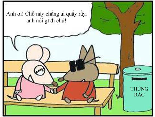truyện tranh,truyện cười,hài hước,tranh vui,công viên,tỏ tình,quấy rối