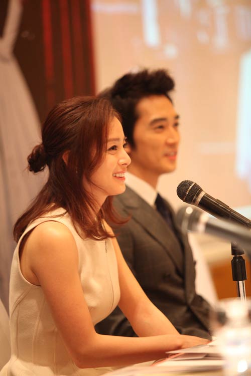 Song Seung Hun,My Princess,Kim Tae Hee,người yêu,họp báo
