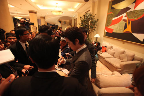 Song Seung Hun,My Princess,Kim Tae Hee,người yêu,họp báo