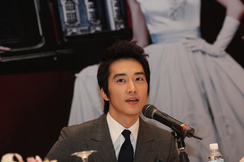 Song Seung Hun,My Princess,Kim Tae Hee,người yêu,họp báo
