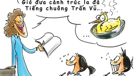 canh gà Thọ Xương,cô giáo sai sót,xin nghỉ việc