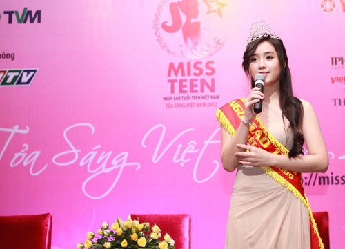 Miss Teen,Xuân Mai,Huyền Trang,Miss Teen 2012