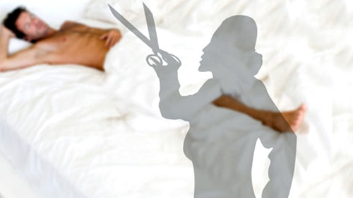 ghen tuông,mâu thuẫn vợ chồng,cắt của quý