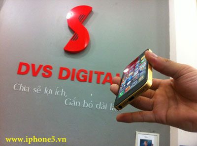 iphone 5,iphone 5 mạ vàng,DVS DIGITAl,Công ty cổ phần dịch vụ số