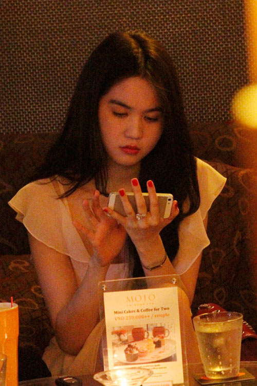 Ngọc Trinh,Vũ khắc tiệp,siêu mẫu văn kiên