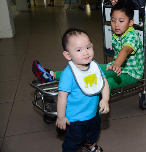 Bằng Kiều,Trizzie Phương Trinh,con trai bằng kiều,Kenzi Bằng Chương