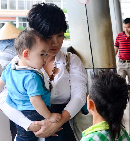 Bằng Kiều,Trizzie Phương Trinh,con trai bằng kiều,Kenzi Bằng Chương
