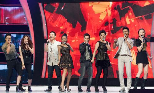 Vietnam Idol,Quốc Trung,Nguyễn Quang Dũng,Mỹ Tâm,Ya Suy,Hương giang,Hồng Phước