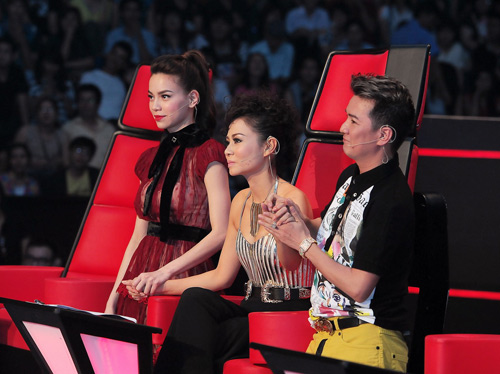 The Voice,Giọng hát Việt,Hà Hồ,Thu Minh,Đàm Vĩnh Hưng,Trần Lập