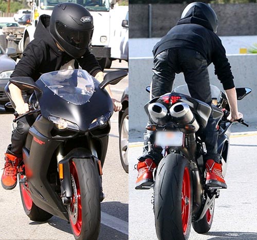Justin Bieber,mô tô Ducati