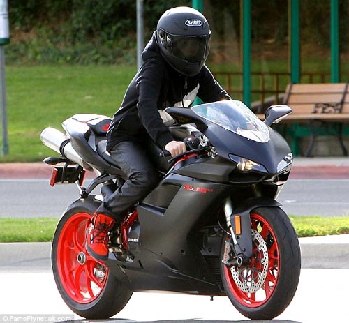 Justin Bieber,mô tô Ducati