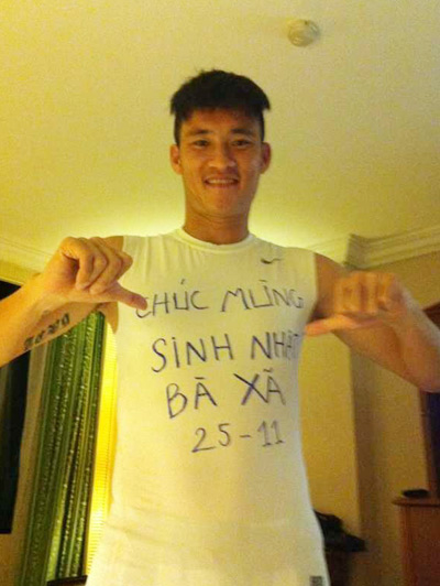Công Vinh,CV9,Thủy tiên,Sinh nhật Thủy Tiên