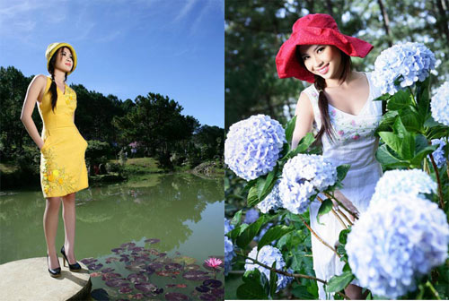 Hoa hậu Thế giới người Việt 2007,Người đẹp ảnh,Thu vân