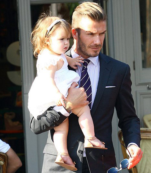 David Beckham,Bé harper