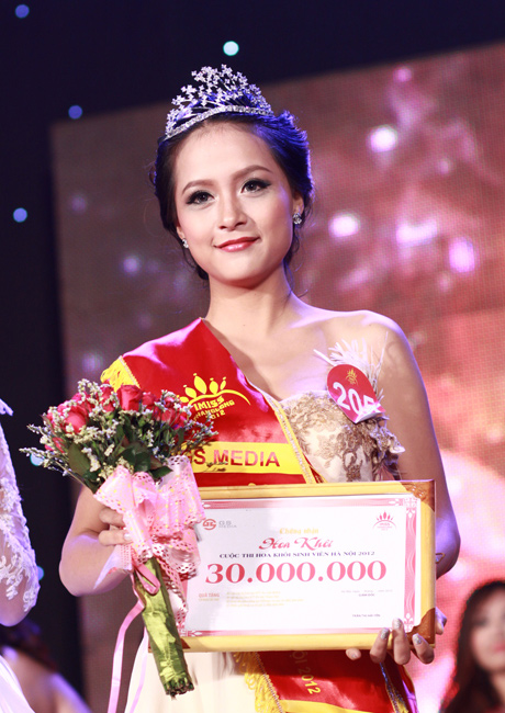 Imiss Thăng Long 2012,Hoa khôi sinh viên Hà Nội