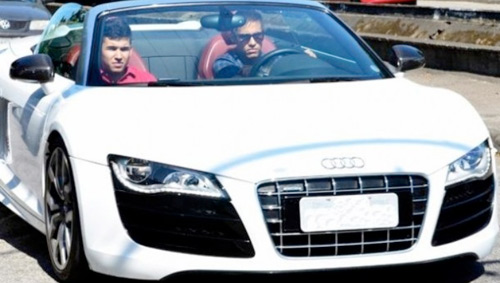 Audi R8 Spyder,siêu xe,Neymar