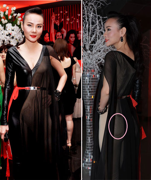Thời trang sao việt,thời trang xuyên thấu,style sao việt,phi thanh vân,hồng quế,hà anh