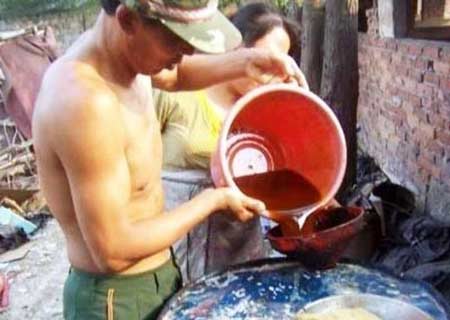 Dầu ăn,tái chế dầu ăn,tái sản xuất dầu ăn