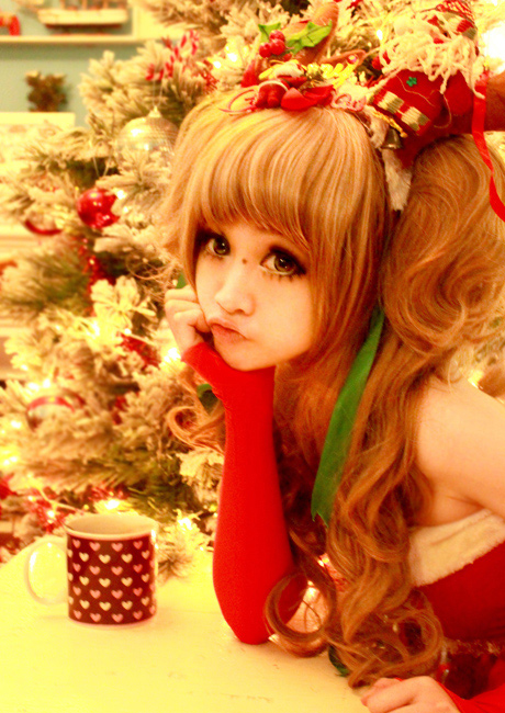 chibi,cosplay,Noel,Giáng sinh