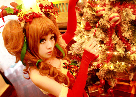 chibi,cosplay,Noel,Giáng sinh