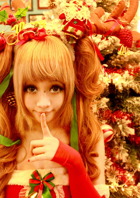 chibi,cosplay,Noel,Giáng sinh