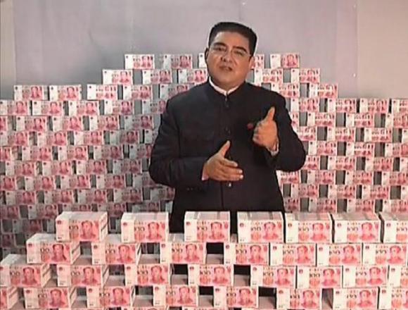 Tỷ phú trung quốc,Chen Guangbiao,núi tiền