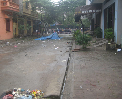 Vụ án,nổ xe máy,chết người