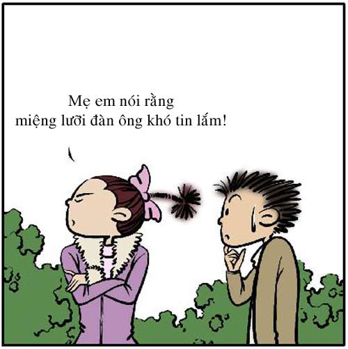 Truyện tranh,truyện cười,tranh vui,hài hước,thư giãn,vợ chồng,valentine,lễ tình nhân
