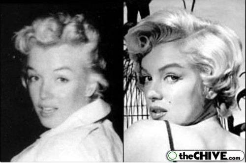 Marilyn Monroe,mặt mộc,không make up,ảnh độc,bom sex