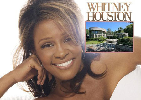 Whitney Houston,nhà đẹp,ca sĩ,hạnh phúc