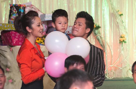 Quang Dũng,Jennifer phạm,bé Bảo Nam