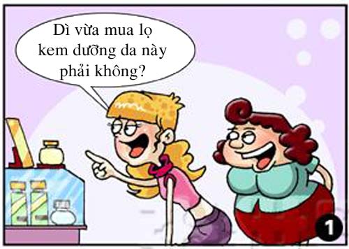 truyện tranh,truyện cười,hài hước,tranh vui,tóc vàng hoe