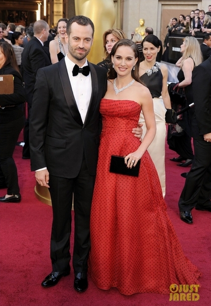 cặp đôi hoàn hảo,Oscar 2012,điện ảnh,Brad Pitt - Angelina Jolie,George Clooney,Stacy Kiebler hay Natalie Portman,Benjamin Millepied