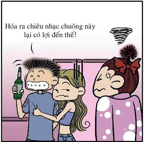 truyện tranh,truyện cười,hài hước,tranh vui,ăn phở