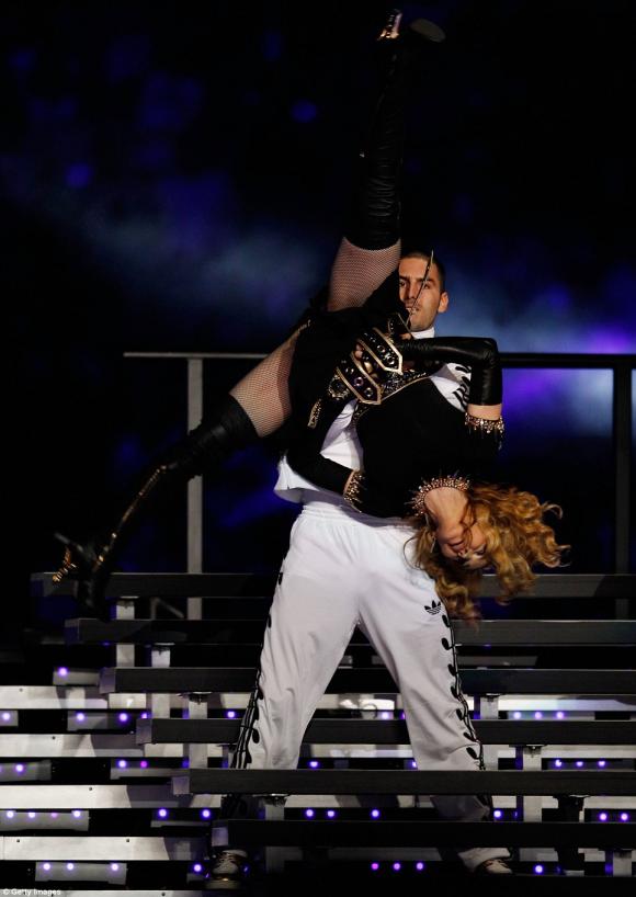 Madonna,Super Bowl,giải bóng bầu dục Mỹ,NFL