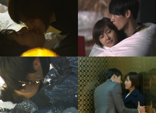 phim hàn,sao hàn,nụ hôn,Ha Ji Won,Lee Seung Gi