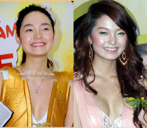 Sao việt,Vòng 1 bất thường,uyên linh,mai phương thúy,anh thư,đinh ngọc diệp