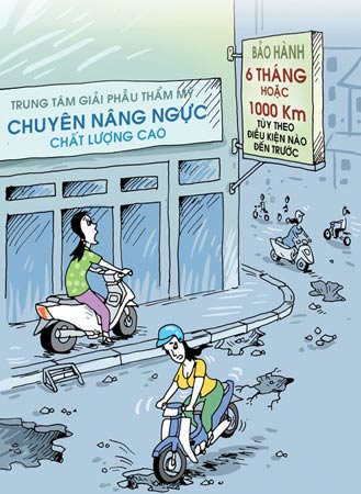 ảnh vui,ảnh cười,thư giãn,hài hước,biếm họa,ngực to,ngực lép