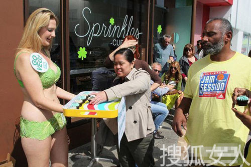 Chuyện lạ,chuyện lạ thế giới,phi thường,kỳ quặc,bikini cải bắp